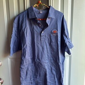 Peter Millar Navy Polo with Embroidered Logo